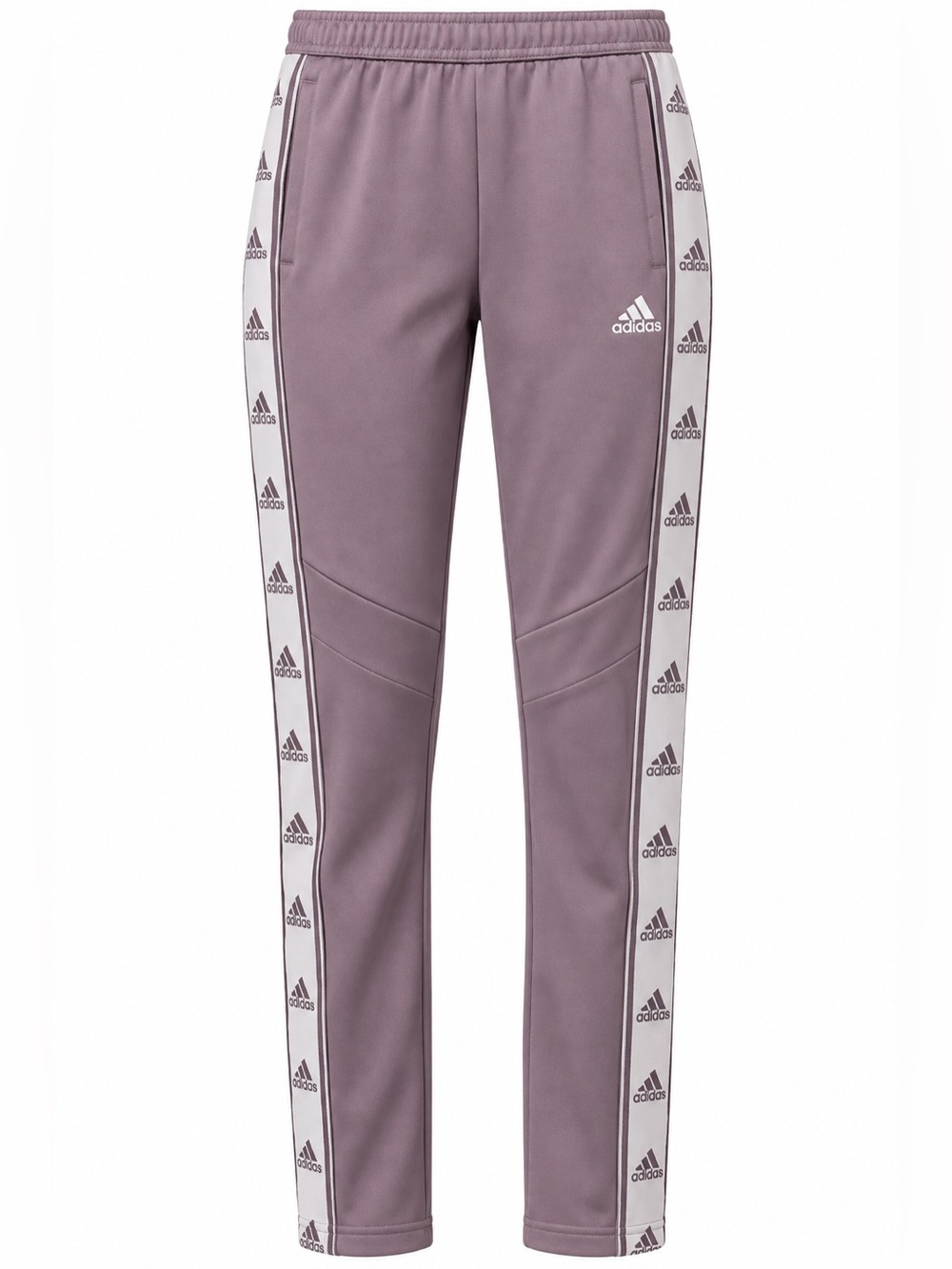 adidas Mauve Logo Tape Slim Track Pants Women’s XS/S